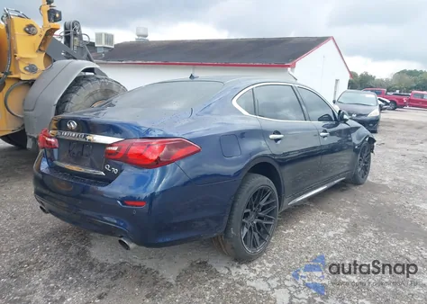 2018 Infiniti Q70L 3.7X Luxe из США, поврежденный, VIN JN1BY1PR3JM370674